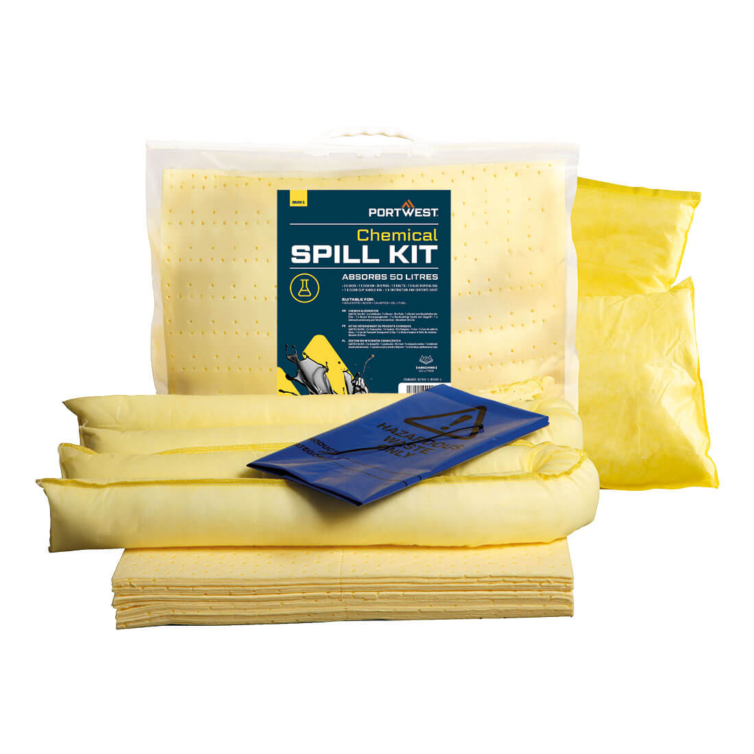 50 Liter Chemiekalien-Set - Gelb (YER)