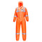 Antistatik VisTex Chemikalien SMS Overall (Pk50) - Orange (ORR)