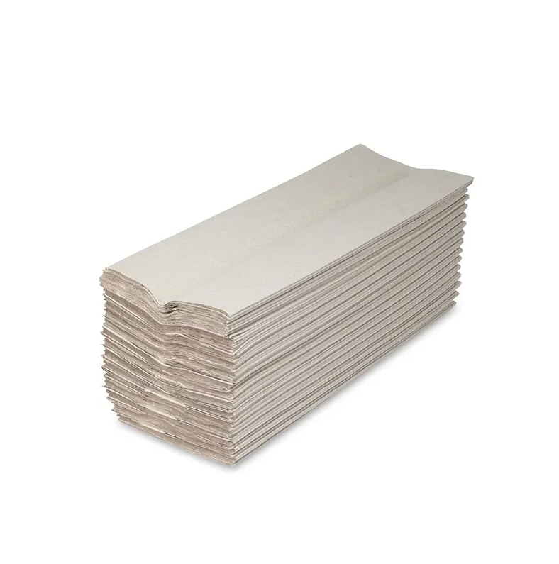 Falthandtuch C-Falz, natur, 1-lagig, ca. 250 x 310 mm