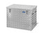 Alutec Aluminiumbox Extreme 234 Riffelblech 77.2x52.5x64.5 cm silber