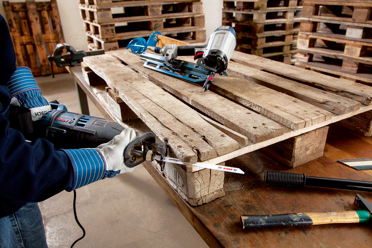 Bosch PRO Pallet Repair S725VFR Säbelsägeblatt, 1,25 x 19 x 190 mm, 100-tlg.