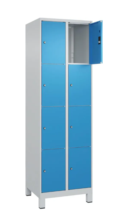 Schliessfachschrank, 8 Fächern