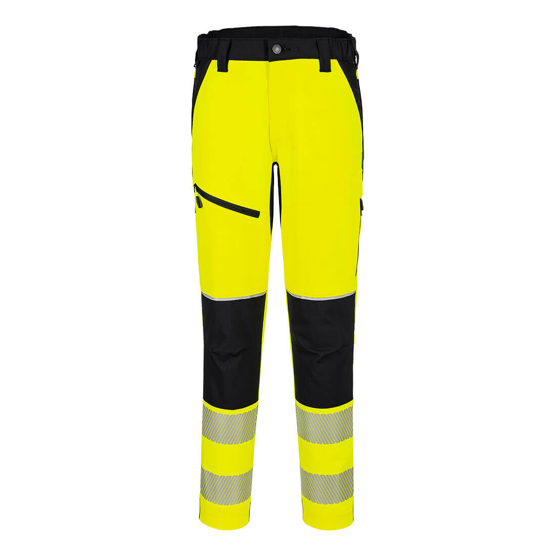 PW3 Hi-Vis Stretchhose - Gelb/Schwarz (YBR)