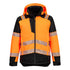 PW3 Hi-Vis Winterjacke - Orange/Schwarz (OBR)