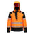 PW3 Warnschutz Schlupf-Regenjacke (3L) - Orange/Schwarz (OBR)