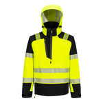 PW3 Warnschutz Schlupf-Regenjacke (3L) - Gelb/Schwarz (YBR)