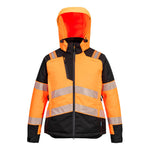 PW3 Hi-Vis Damen Winterjacke - Orange/Schwarz (OBR)