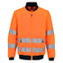 Hi-Vis Work Mesh Panel Jacket - Orange/Marine (ONR)
