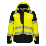 PW3 Hi-Vis Regenjacke (3L) - Gelb/Schwarz (YBR)