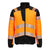 PW3 Hi-Vis Hybrid Steppjacke - Orange/Schwarz (OBR)