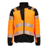PW3 Hi-Vis Hybrid Steppjacke - Orange/Schwarz (OBR)