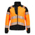 PW3 Hi-Vis Damen Hybrid Steppjacke - Orange/Schwarz (OBR)