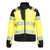PW3 Hi-Vis Damen Hybrid Steppjacke - Gelb/Schwarz (YBR)