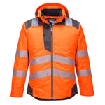 PW3 Hi-Vis Winter Jacke - Orange/Grau (OGY)