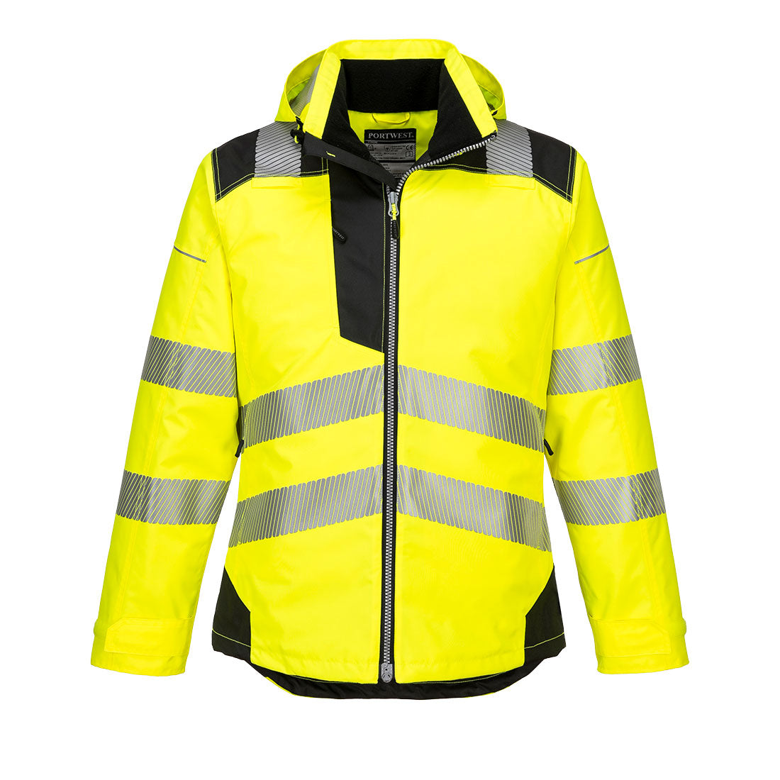 PW3 Hi-Vis Winter Jacke - Gelb/Schwarz (YBR)
