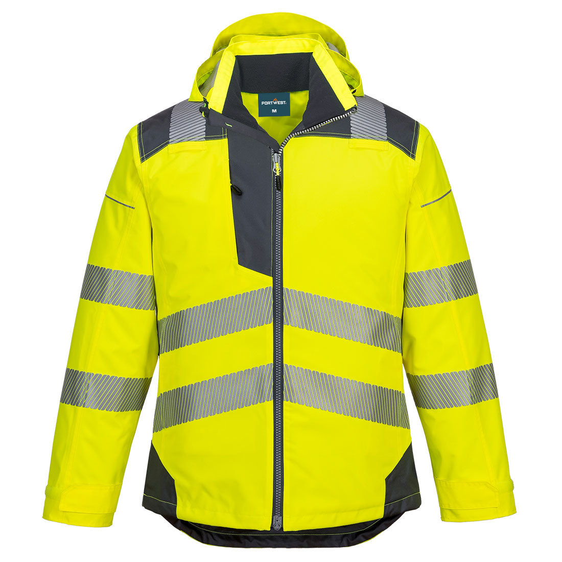 PW3 Hi-Vis Winter Jacke - Gelb/Grau (YGY)