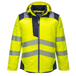 PW3 Hi-Vis Winter Jacke - Gelb/Marine (YNR)
