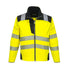 PW3 Hi-Vis Softshelljacke - Gelb/Schwarz (YBR)
