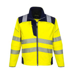 PW3 Hi-Vis Softshelljacke - Gelb/Marine (YNR)