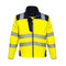PW3 Hi-Vis Softshelljacke - Gelb/Marine (YNR)