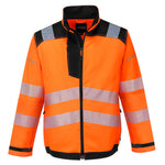 PW3 Hi-Vis Arbeitsjacke - Orange/Schwarz (OBR)