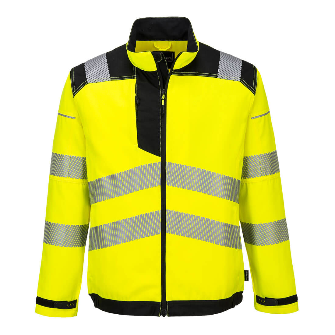 PW3 Hi-Vis Arbeitsjacke - Gelb/Schwarz (YBR)
