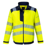 PW3 Hi-Vis Arbeitsjacke - Gelb/Marine (YNR)