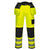 PW3 Hi-Vis Arbeitsbundhose mit Holstertaschen - Gelb/Schwarz (YBS)