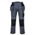 PW3 Bundhose mit Holstertaschen - ZoomGrau/Schwarz (ZBR)