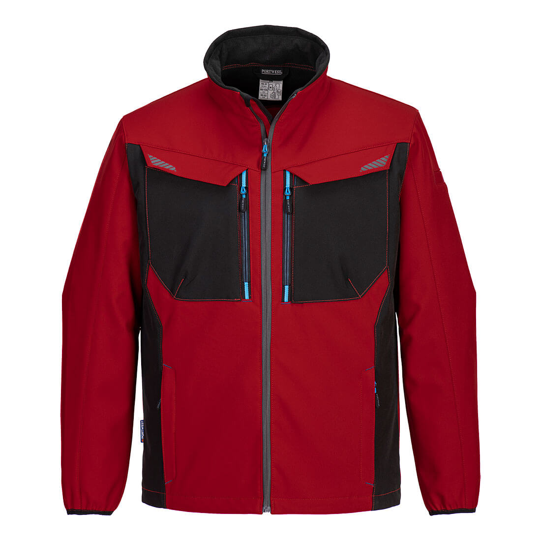 WX3 Softshell Jacke - Tiefrot (DRR)