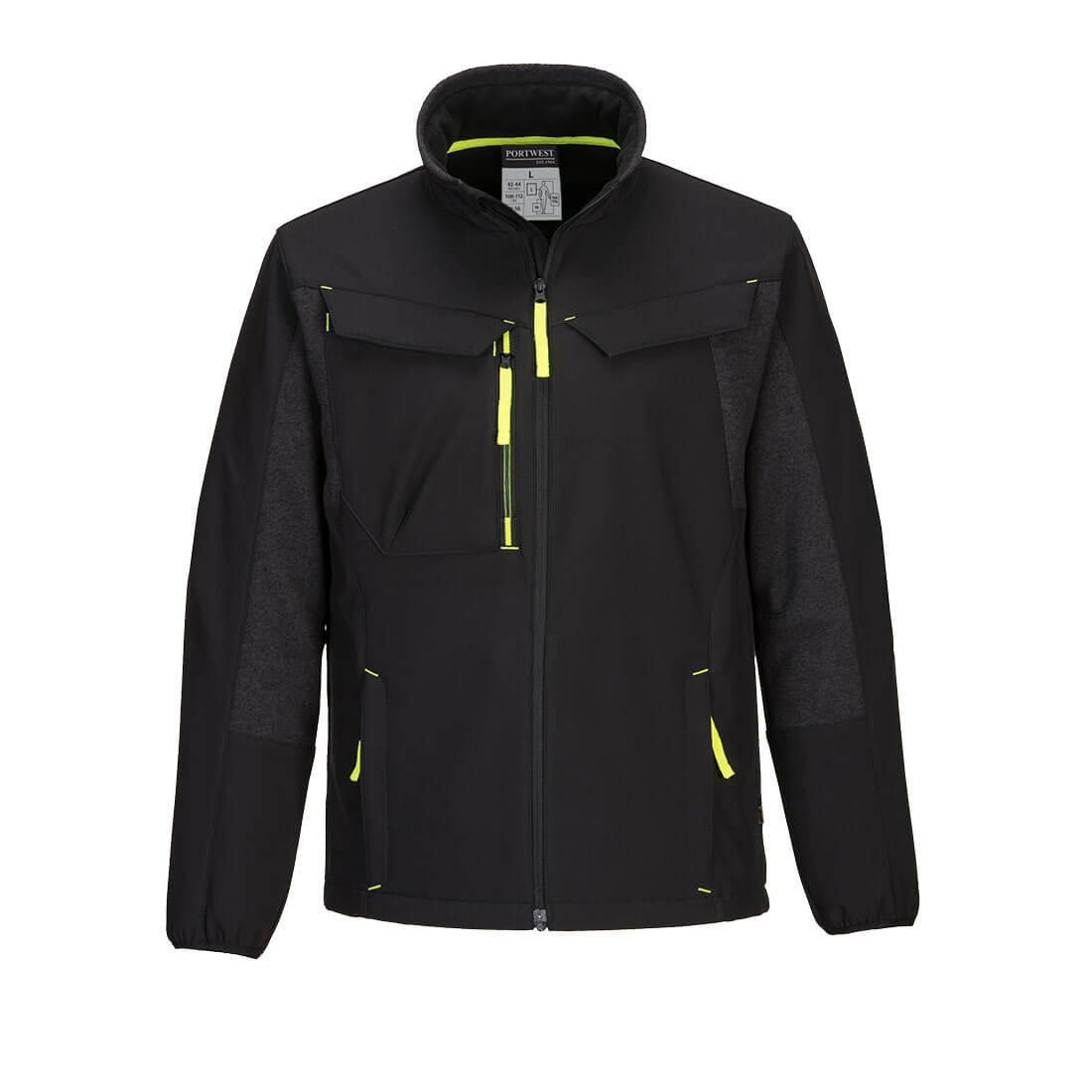 WX3 Eco Hybrid Softshell Jacke - Schwarz (BKR)