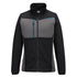 WX3 Tech Fleecejacke mit Reißverschluss - Schwarz (BKR)