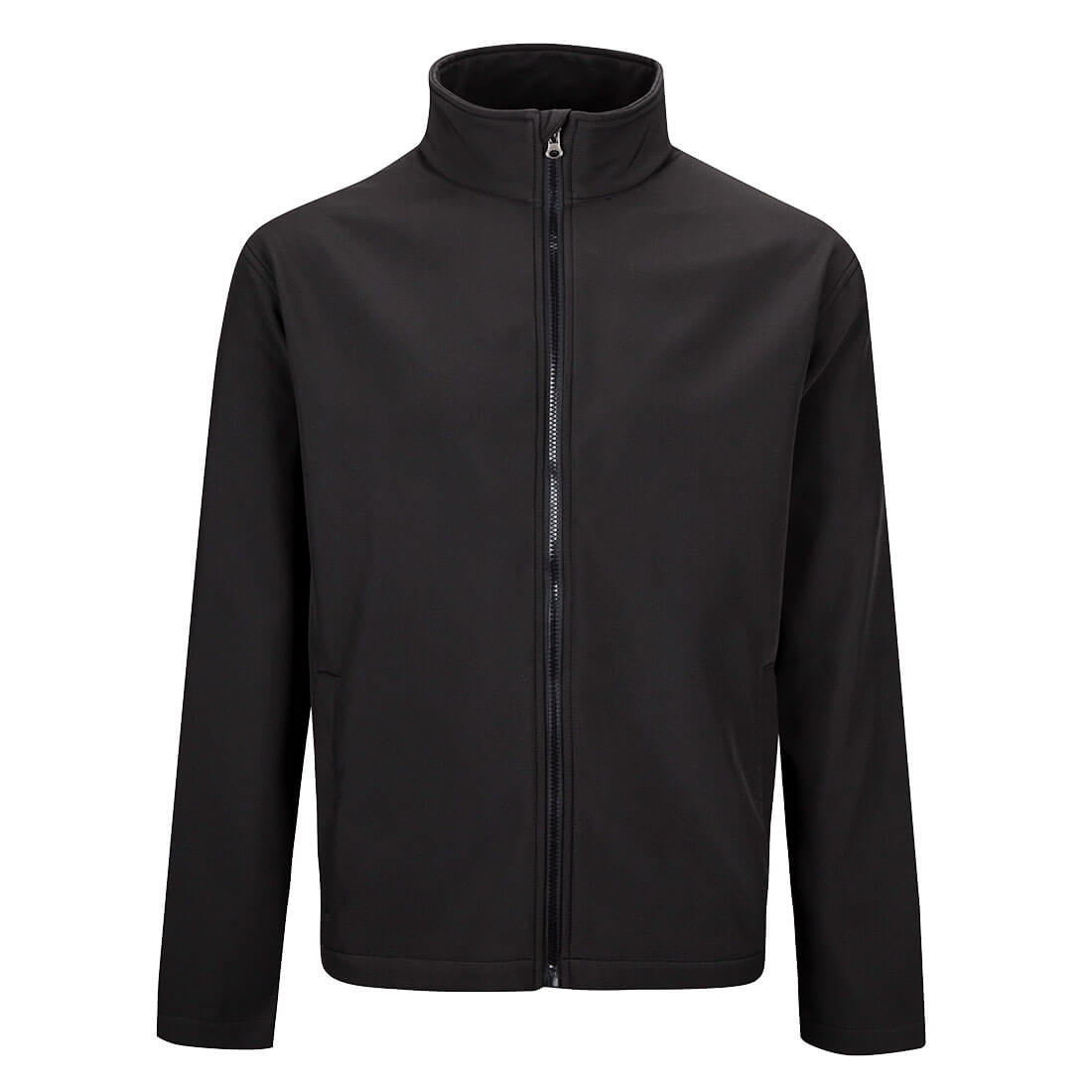 Herren Print & Promo Softshelljacke (2L) - Schwarz (BKR)