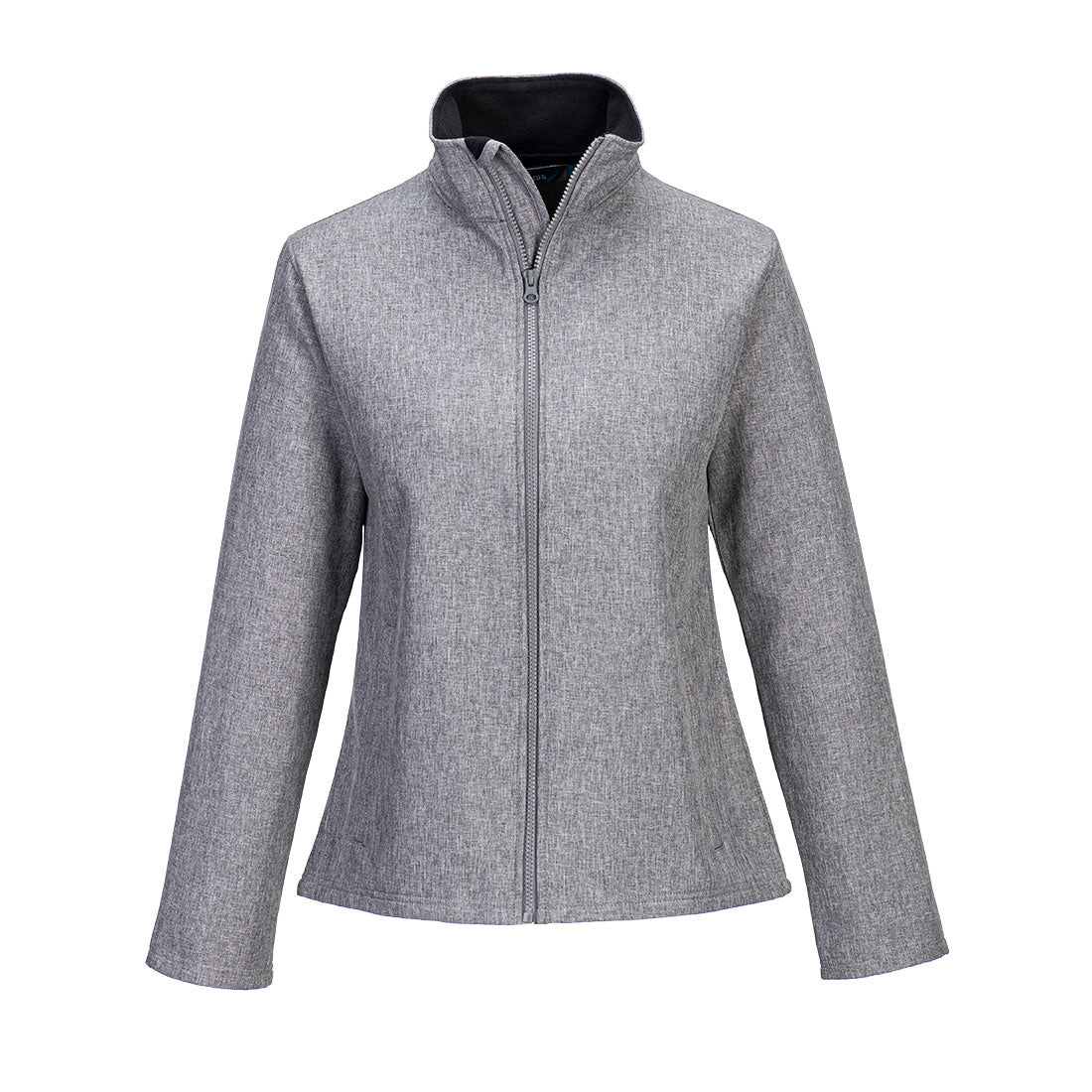 Damen Print und Promo Softshelljacke (2L) - Graphitgrau (GMR)