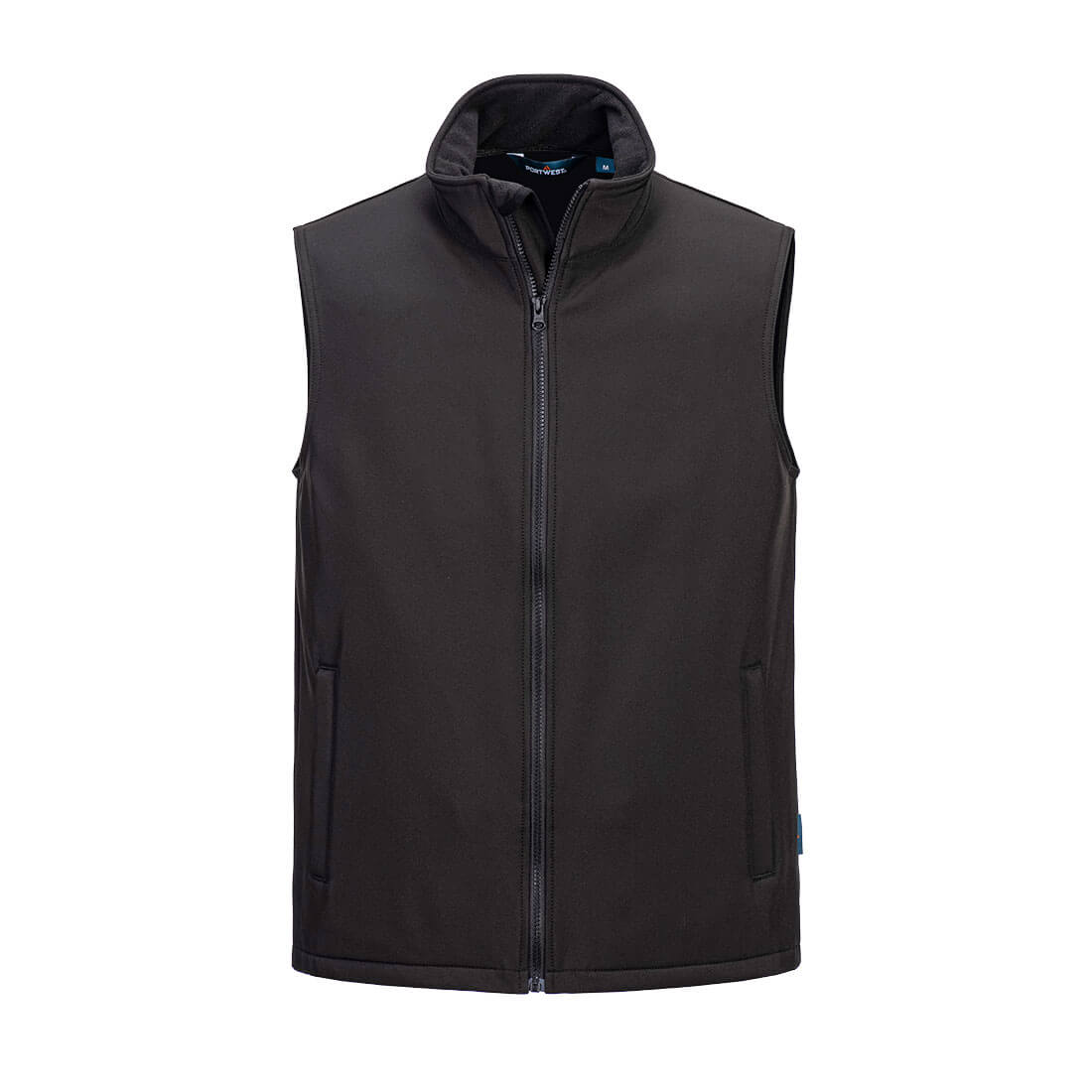 Druck und Promo Softshell-Weste (2L) - Schwarz (BKR)
