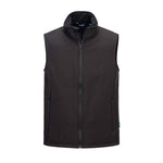 Druck und Promo Softshell-Weste (2L) - Schwarz (BKR)