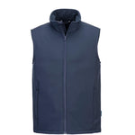 Druck und Promo Softshell-Weste (2L) - Marine (NAR)