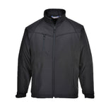 Oregon Herren Softshell Jacke - Schwarz (BKR)
