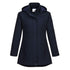 Carla Damen Softshellmantel mit Kapuze (3L) - Marine (NAR)