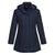 Carla Damen Softshellmantel mit Kapuze (3L) - Marine (NVR)
