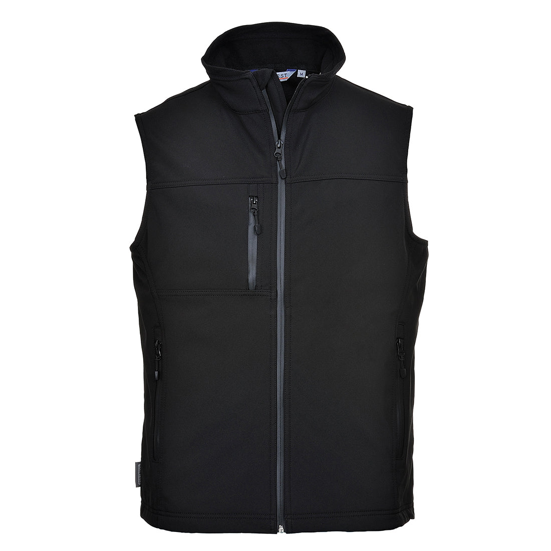 Softshell-Weste (3L) - Schwarz (BKR)