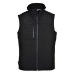 Softshell-Weste (3L) - Schwarz (BKR)