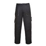 Portwest Texo Kontrast-Hose - Schwarz (BKT)