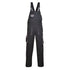 Portwest Texo Kontrast Latzhose - Schwarz (BKR)