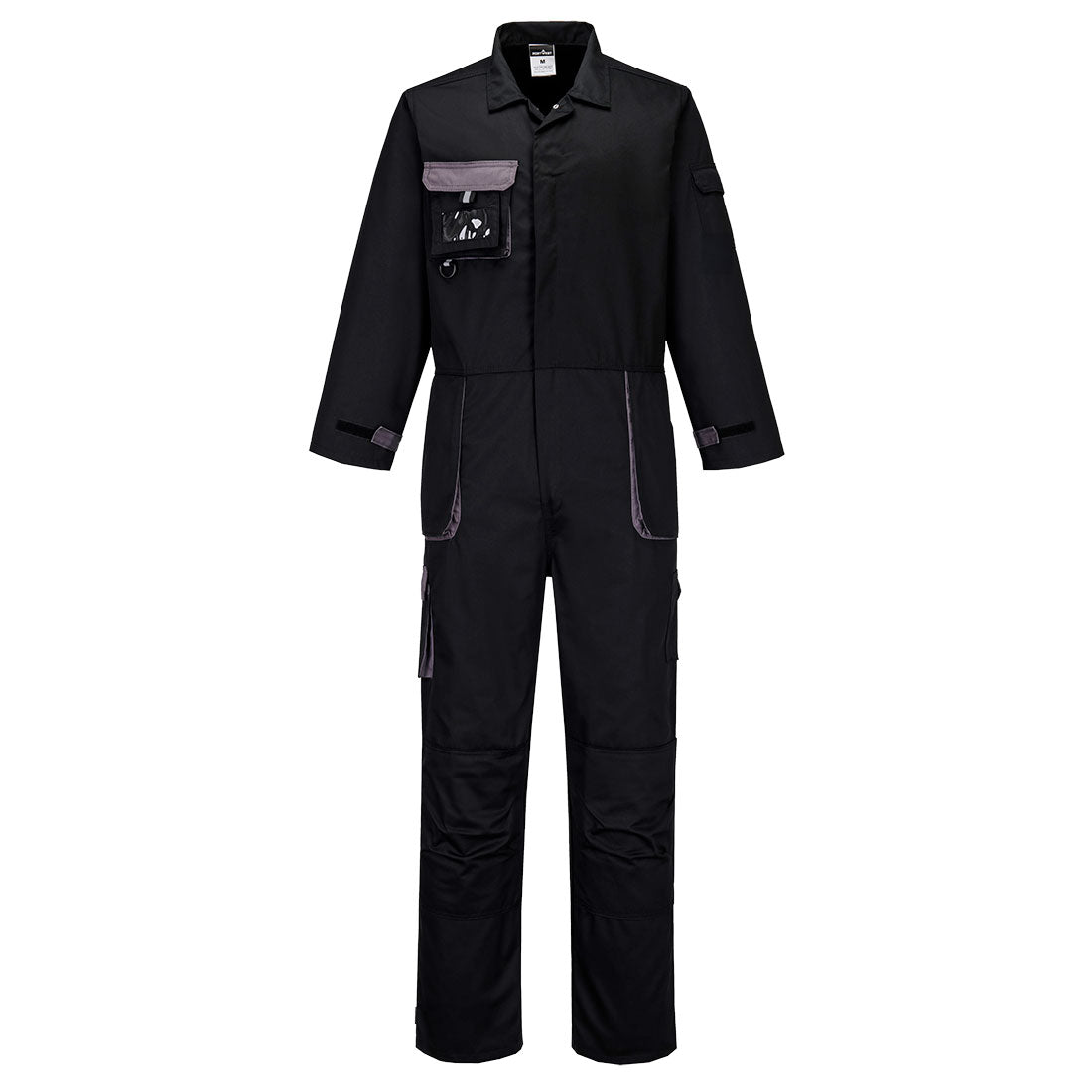 Portwest Texo  Kontrast Overall - Schwarz (BKR)