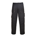 Portwest Texo Kontrast Hose - gefüttert - Schwarz (BKR)