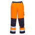 Lyon Hi-Vis Kontrast Bundhose - Orange/Marine (ONR)