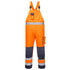 Dijon Hi-Vis Kontrast Latzhose - Orange/Marine (ONR)