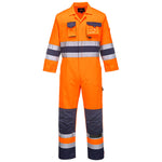 Nantes Warnschutzoverall - Orange/Marine (ONR)