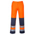 Sevilla Hi-Vis Kontrast Arbeitshose - Orange/Marine (ONR)